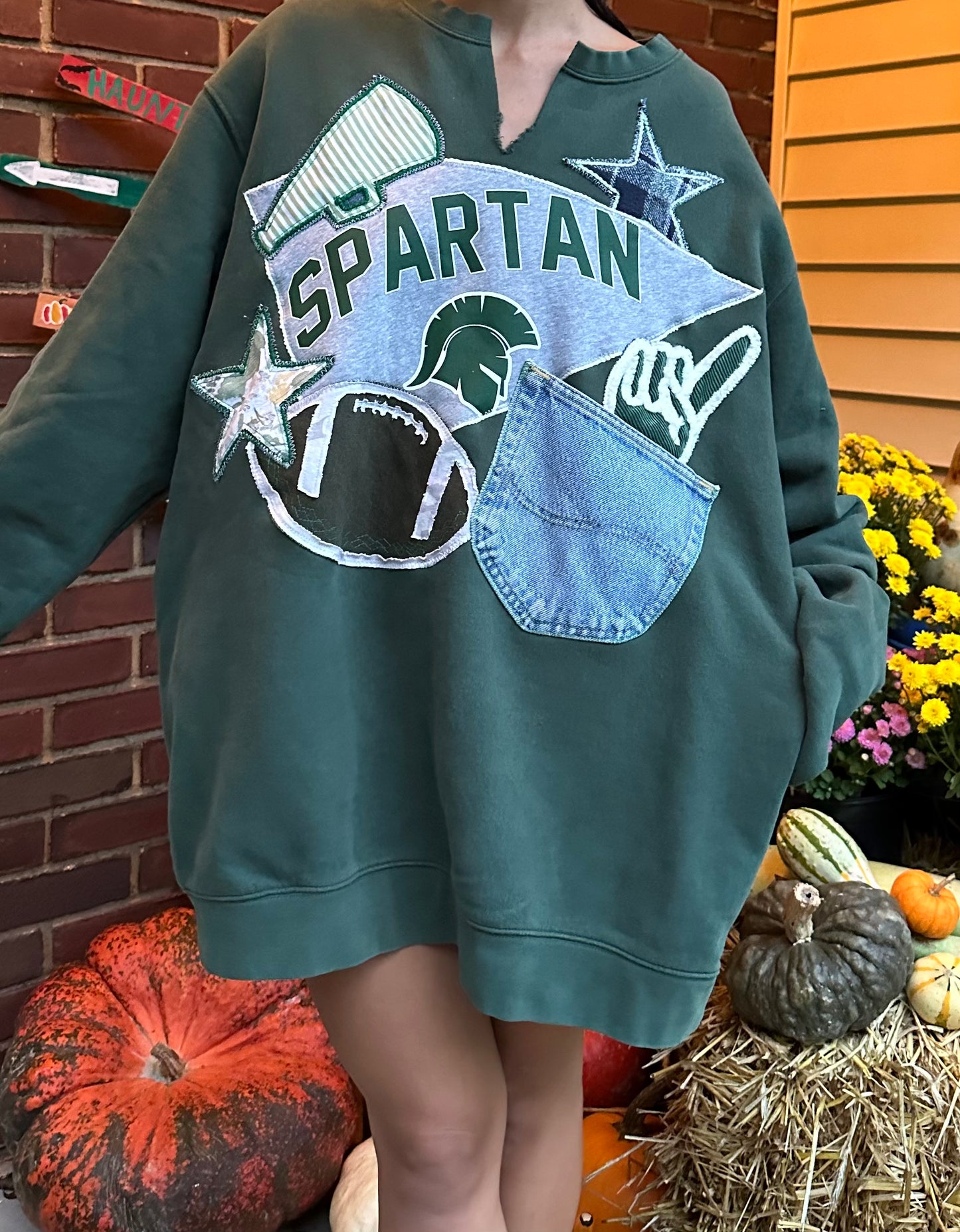 MICHIGAN STATE PENNANT HOODIE