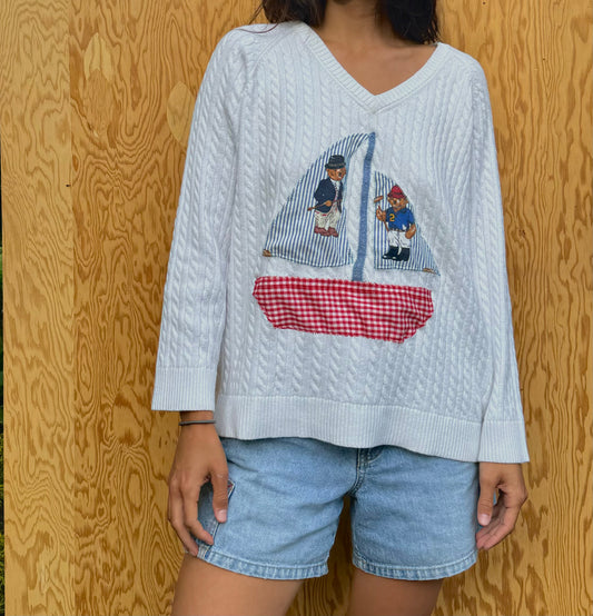 SAILBOAT SWEATER