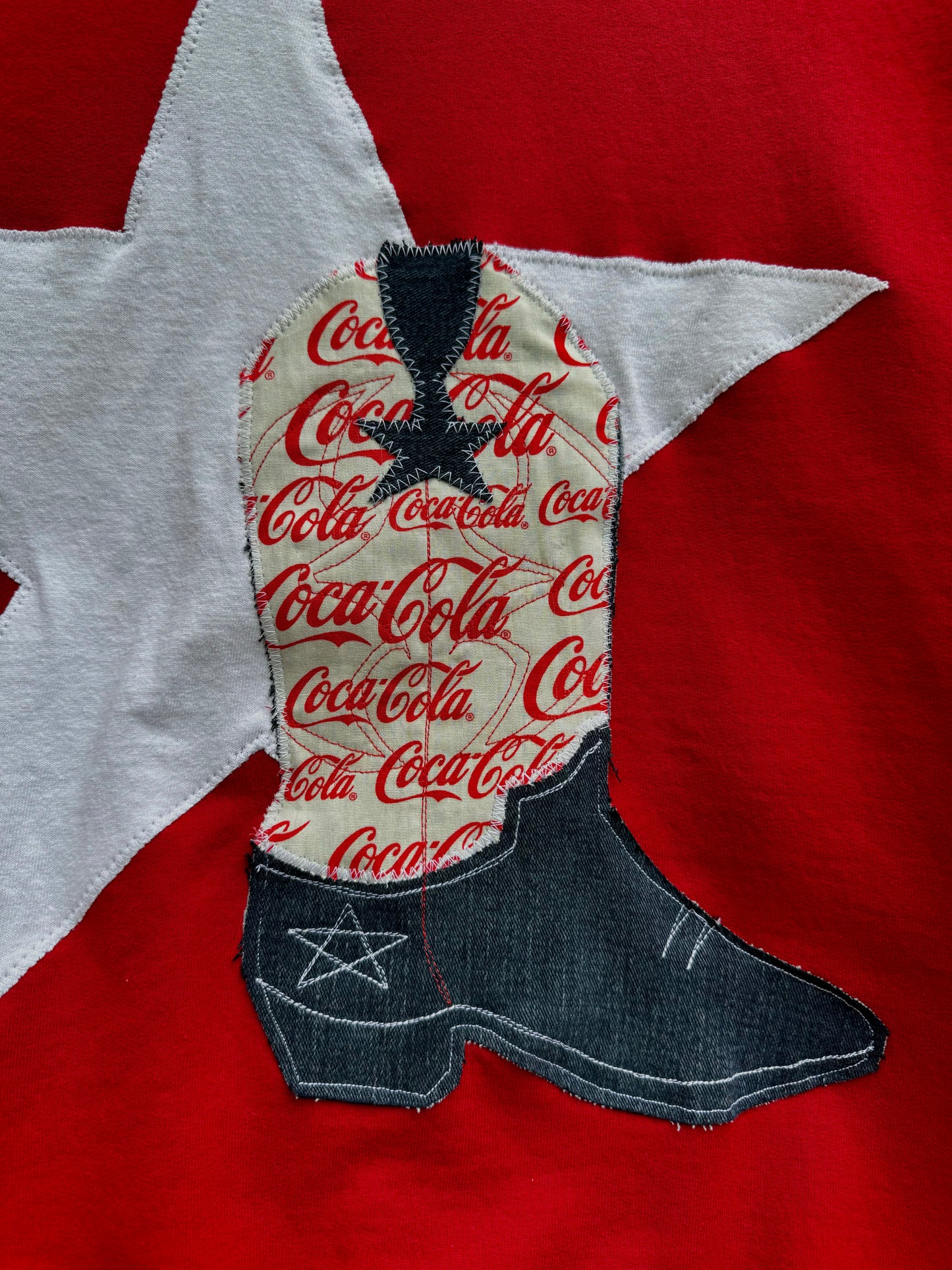 RED COCA COLA BOOT