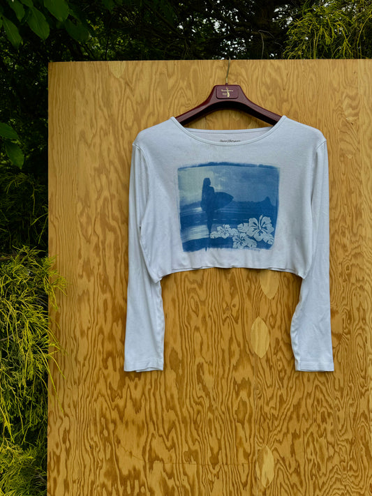 CROPPED ALOHA LONGSLEEVE